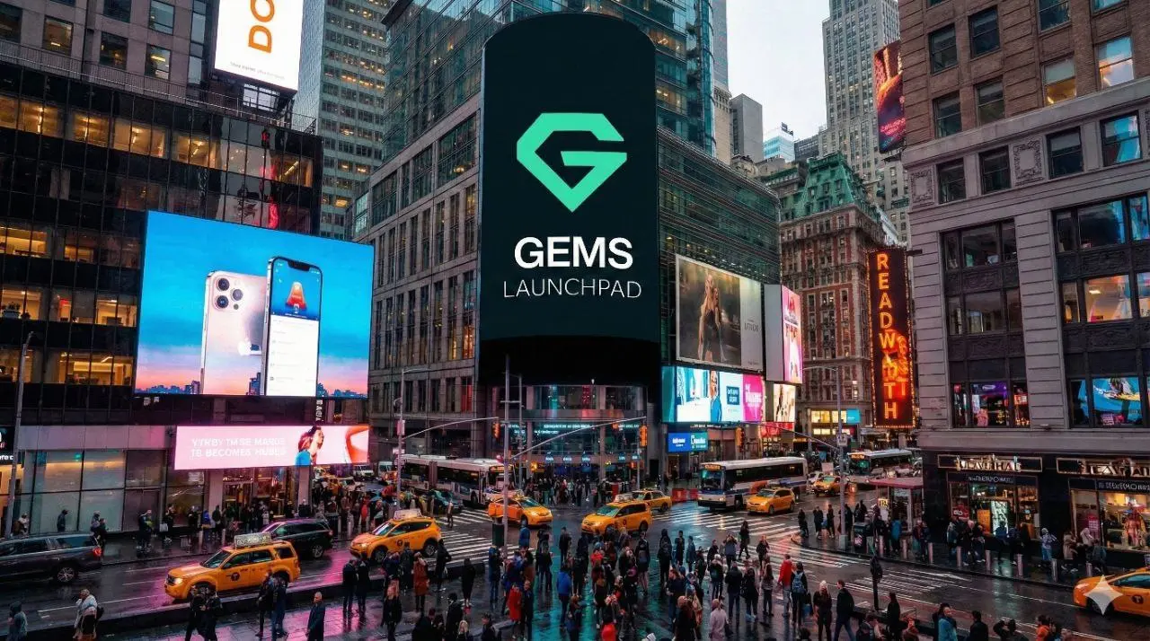 Gems Launchpad Soars to #1 in 2025, Bridging Crypto Projects from Fair Launches to Nasdaq Glory