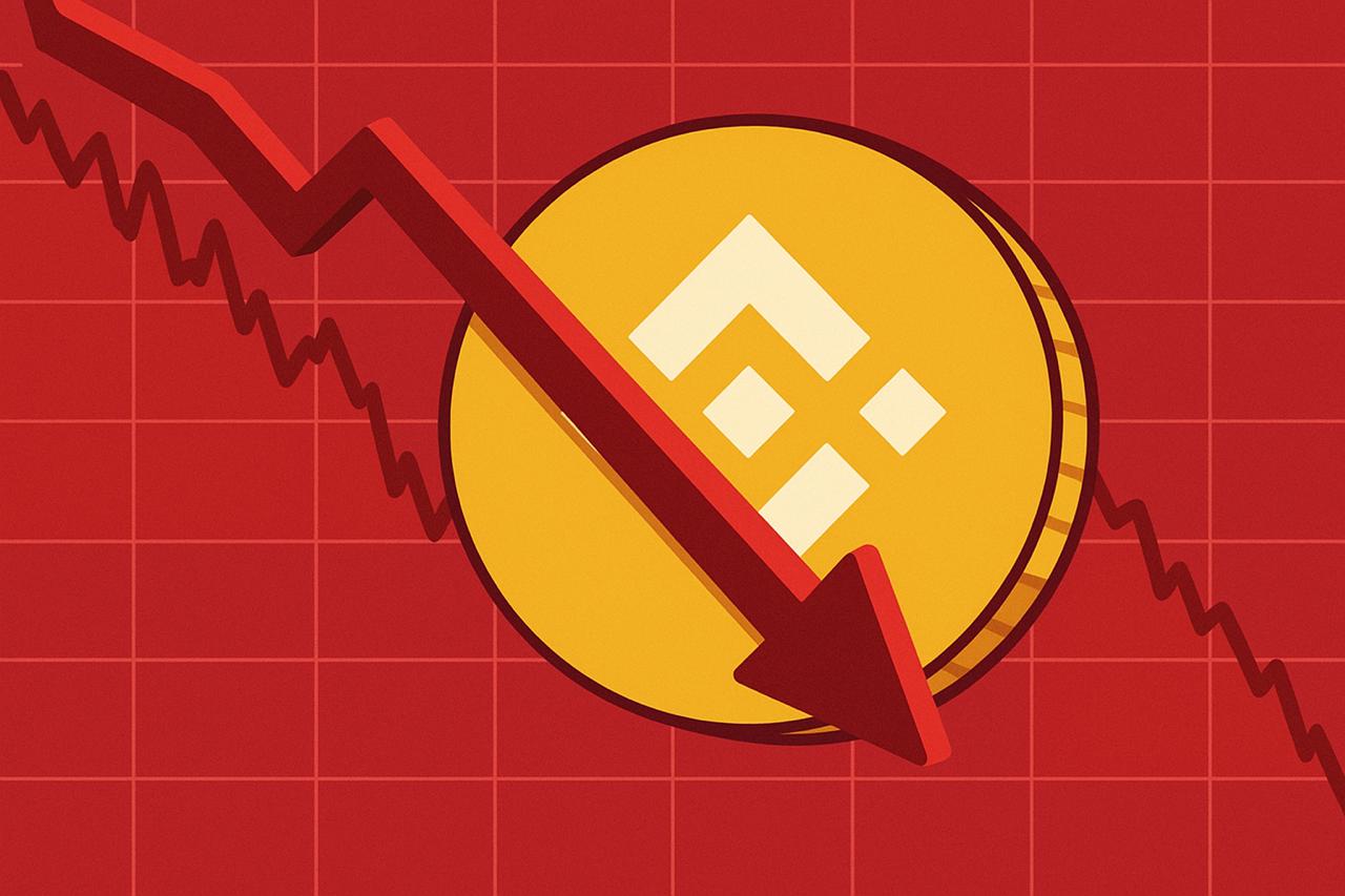 BNB Drops Under $1,200 as Traders Brace for $1,000 Retest