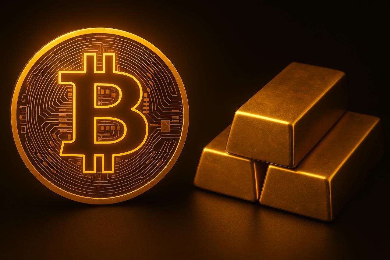 Gold’s 11% Correction Sparks “Rotation to Bitcoin” Narrative But Data Tells a Different Story