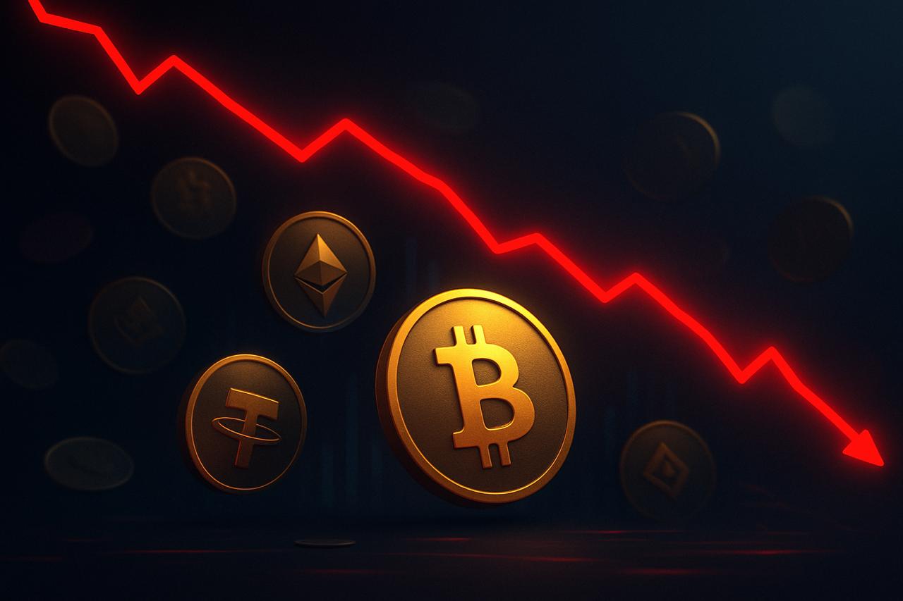 Crypto Market Suffers Broad Sell-Off as Hawkish Fed Tone and $1B Liquidations Shake Investors