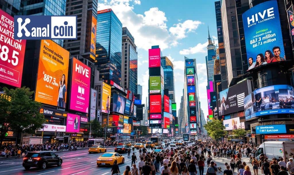 HIVE Bitcoin Mining Reports Record Revenue, Shares Surge 7.5%