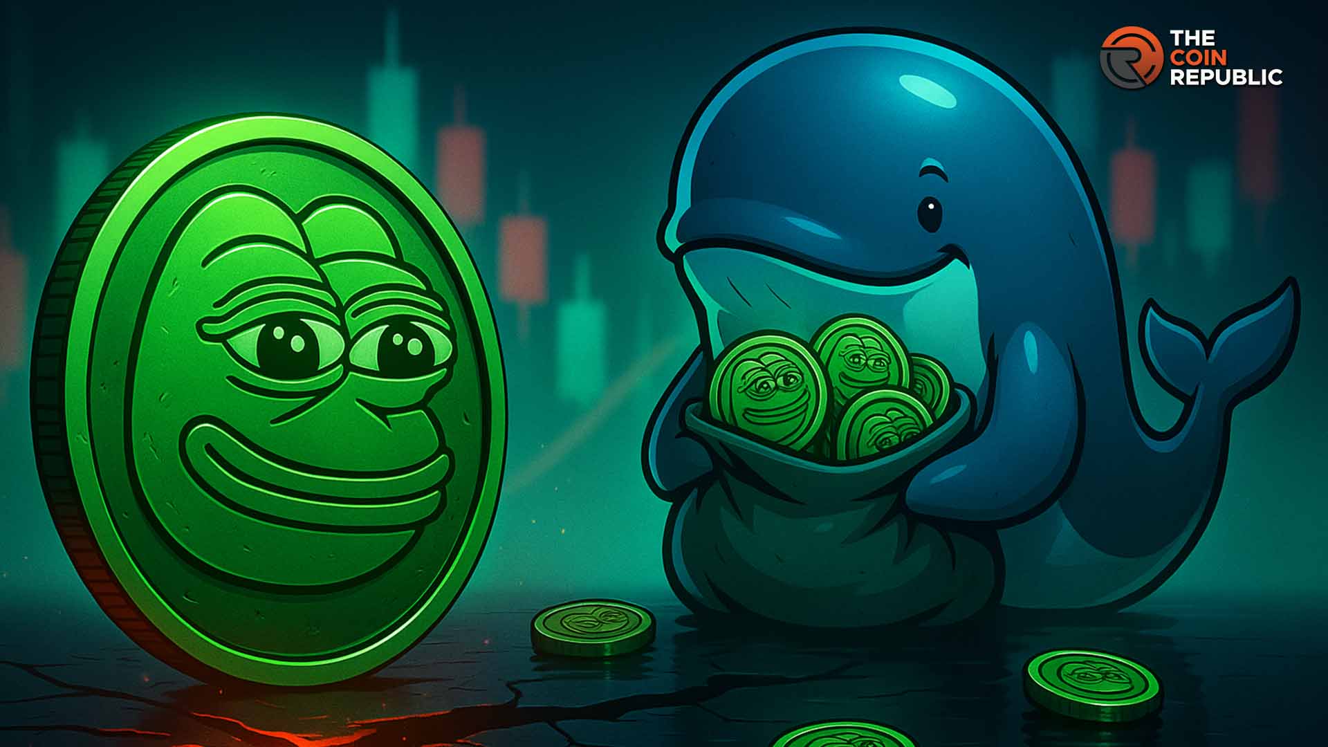 Whale Accumulation Grows, but PEPE Price Still Risks an 18% Fall