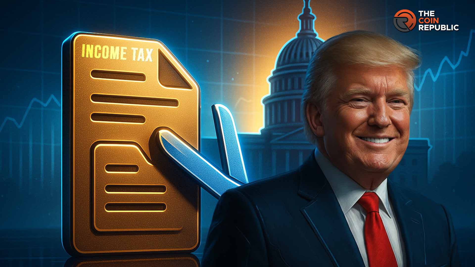 Donald Trump May Cut Income Tax Completely: What It Means for the Crypto Market?