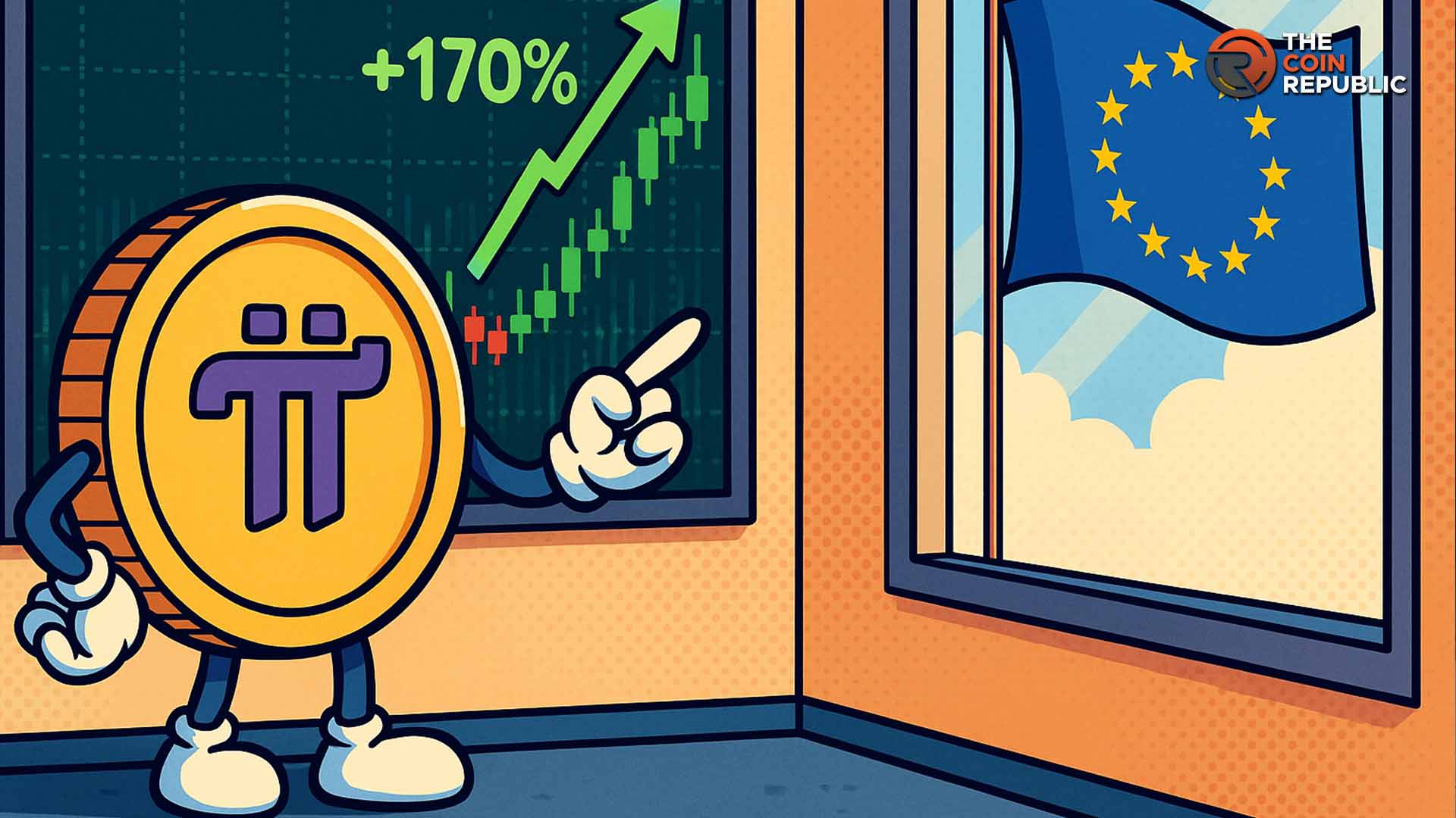 Pi Coin Value Targets 170% Rise Amid Official Registration Under EU MiCA