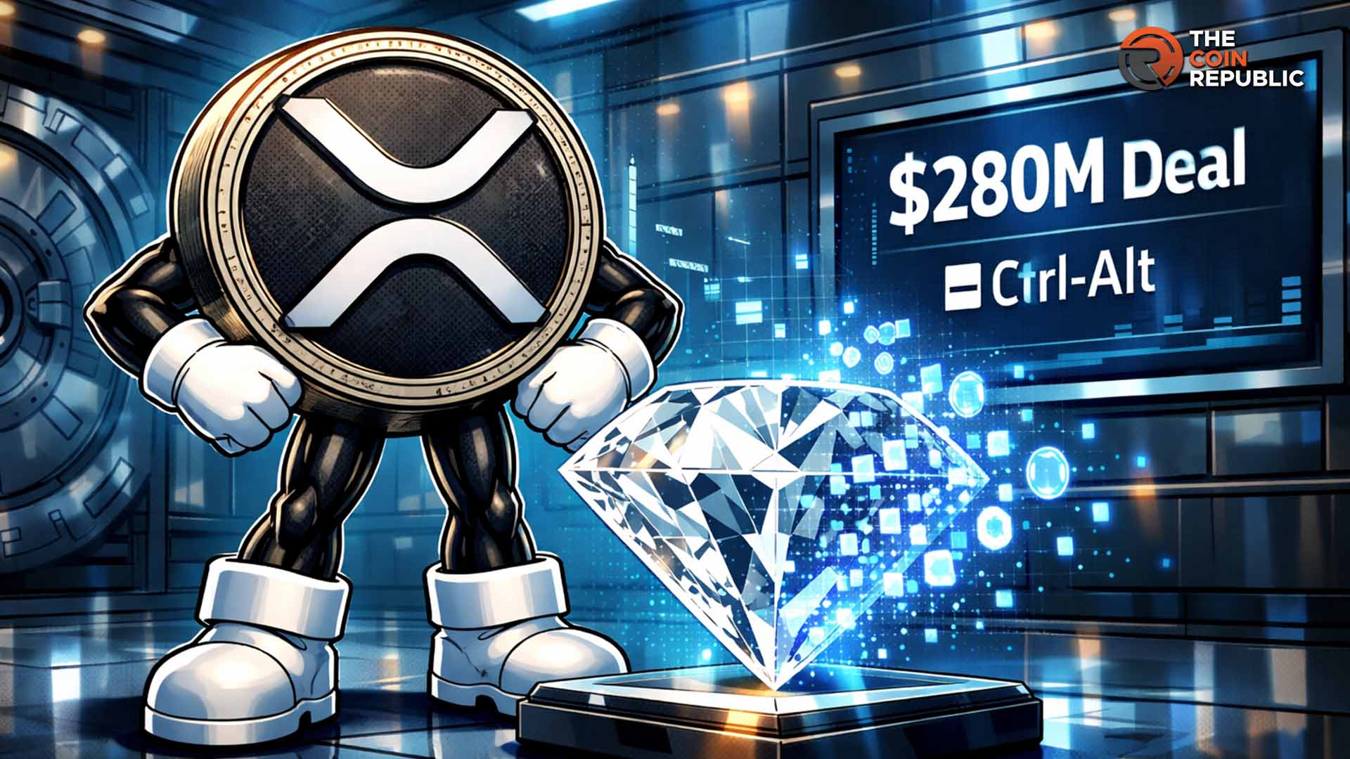 Ripple Completes $280 Million Diamond Tokenization Deal With Ctrl-Alt