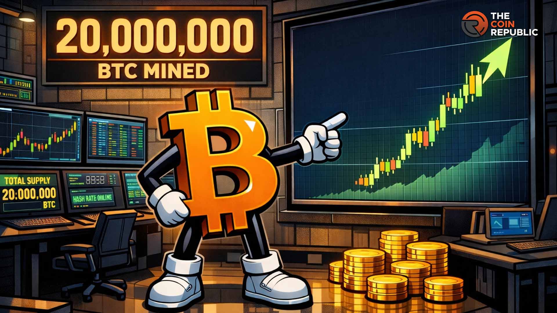 Bitcoin News: BTC Supply Hits 20 Million Coins, Price Approaches $70,000