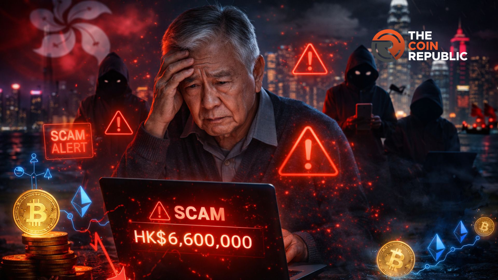 Hong Kong Crypto Scams: Retiree Loses HK$6.6M in Repeated Attacks