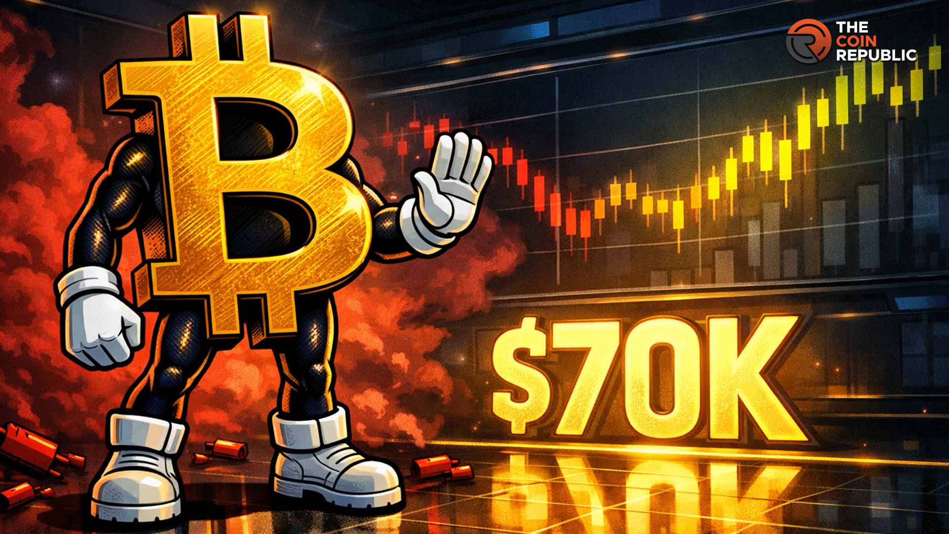 Bitcoin Price Prediction: Selling Pressure Subsides as BTC Nears $70,000