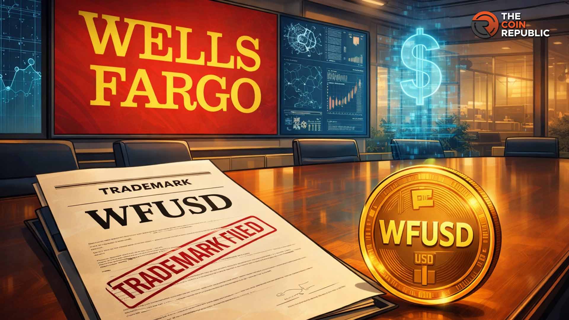Wells Fargo Files a Trademark for ‘WFUSD’, Hinting at Cryptocurrency Services