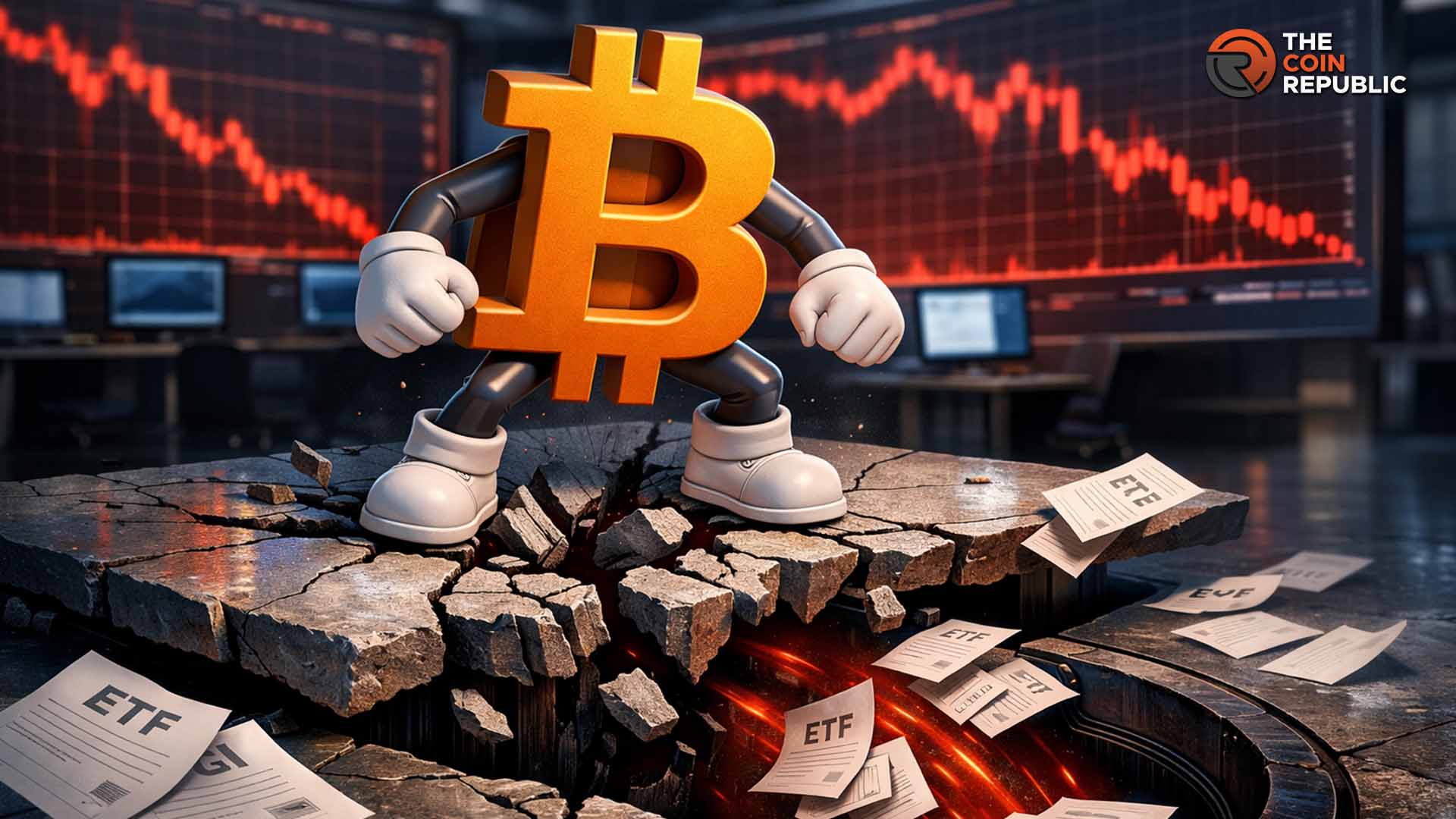 Bitcoin ETF Outflows Hit 225M as BTC Breaks Key Support