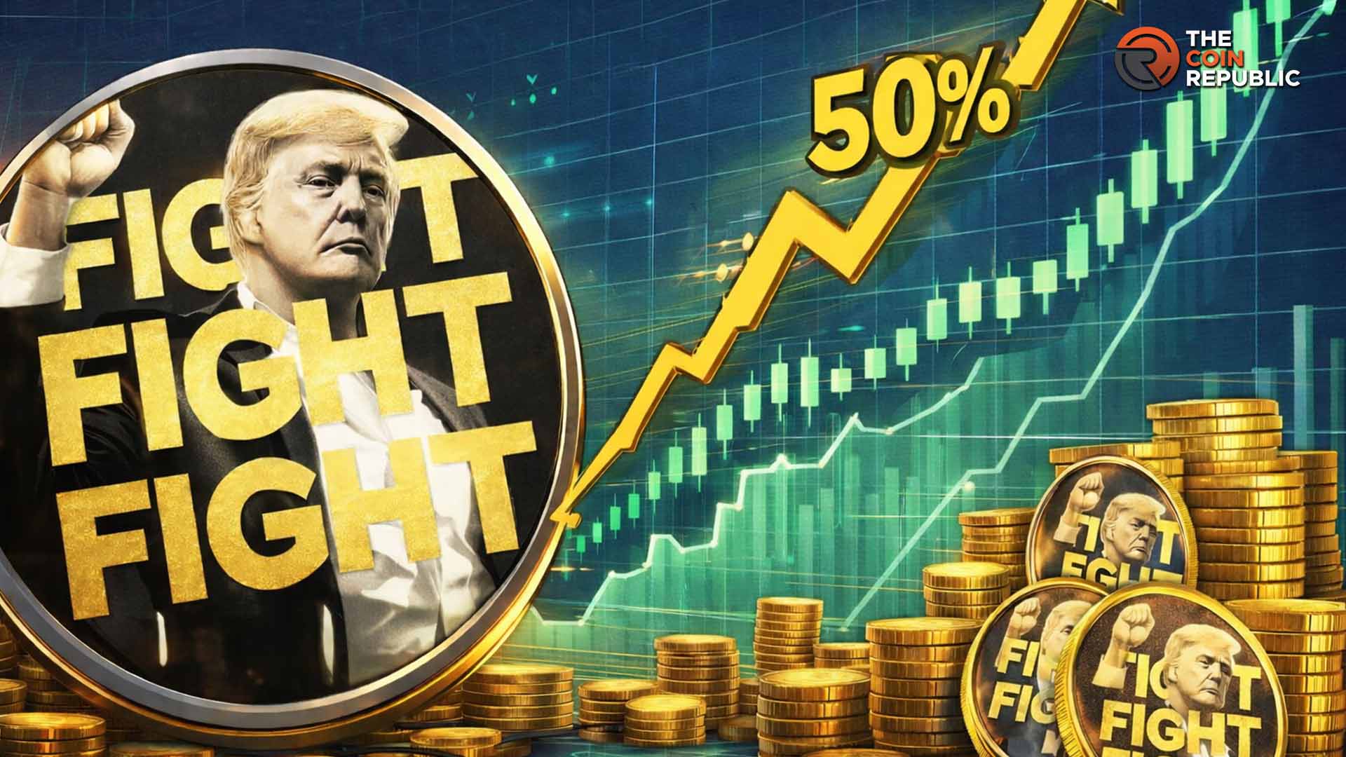 TRUMP Coin Bounces Over 50% After President Trump Gala Reveal
