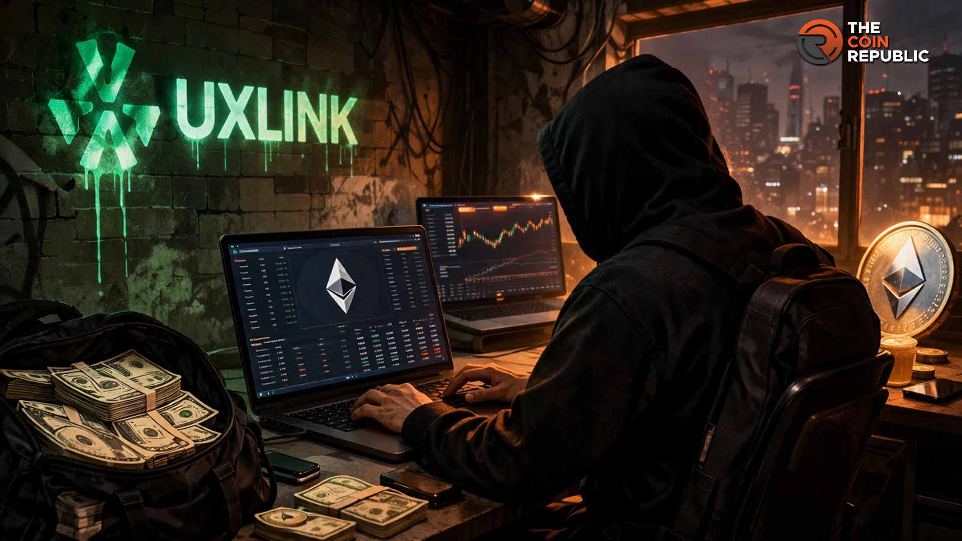 Crypto Hack: UXLINK Hacker Sells $11.8M in ETH, Walks Away with Zero Gains