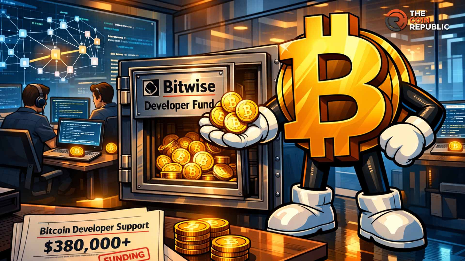 Bitcoin News: Bitwise’s Bitcoin Developer Donations Hit Over $380K
