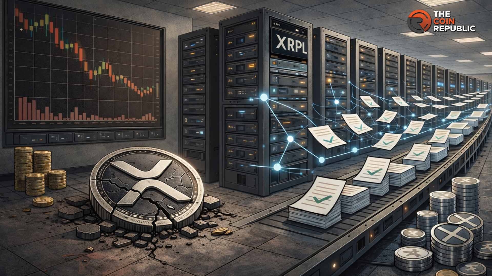 XRP Price Drops While XRPL Sees Record 3M Daily Transactions