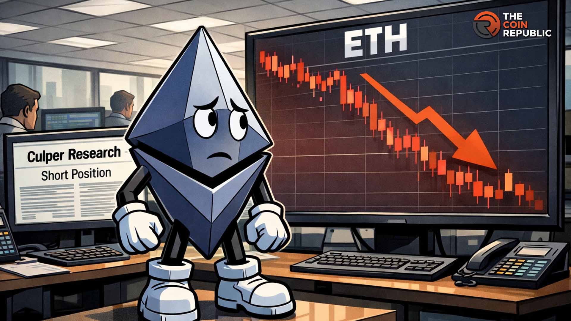 Culper Research Shorts ETH, Says Ethereum Price Is Going Down