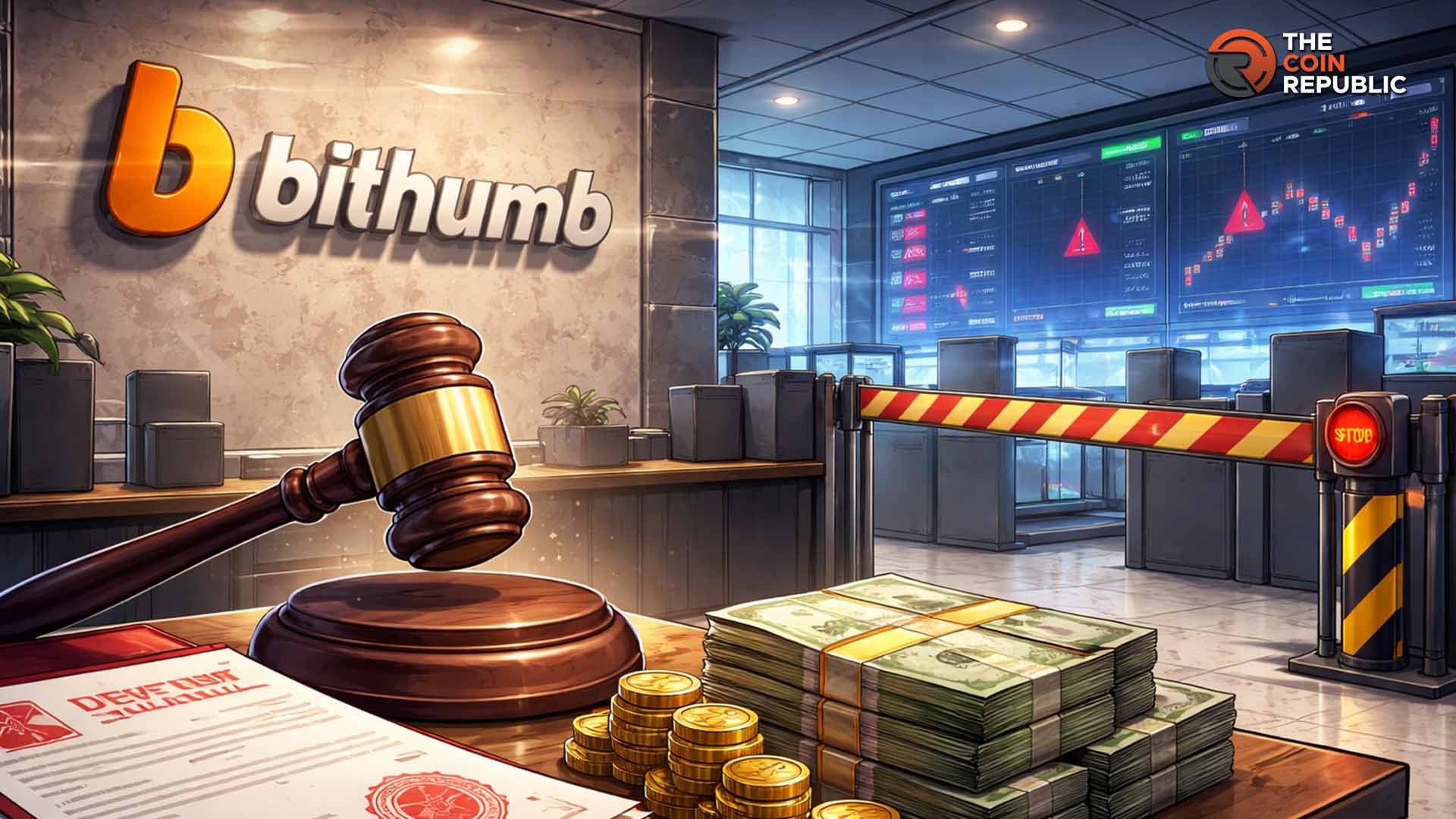 Bithumb Hit with ₩36.8B Fine, Faces 6-Month Business Ban