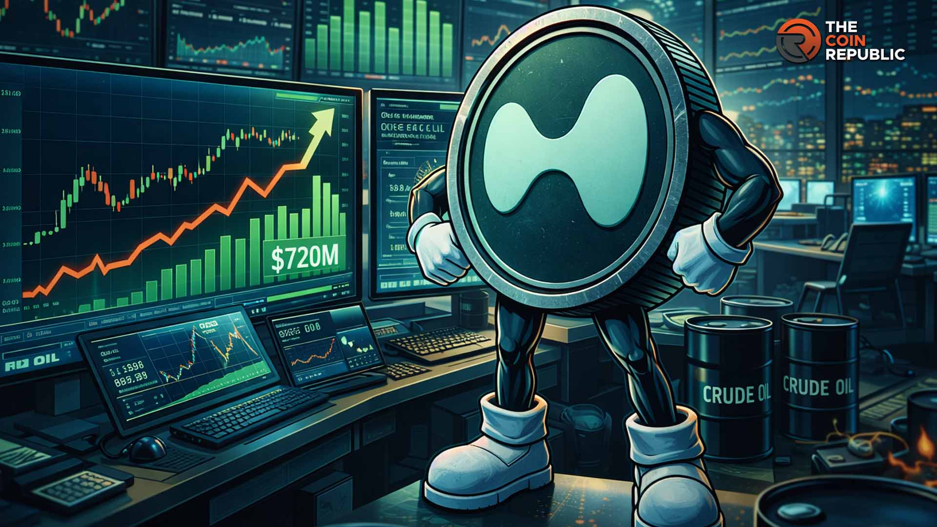 Hyperliquid Crypto Volume Hits $720M as Oil War Trades Surge