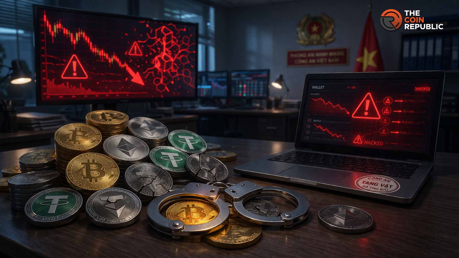 Crypto Scam Shock in Vietnam: 7 Arrested in Massive Fraud Case