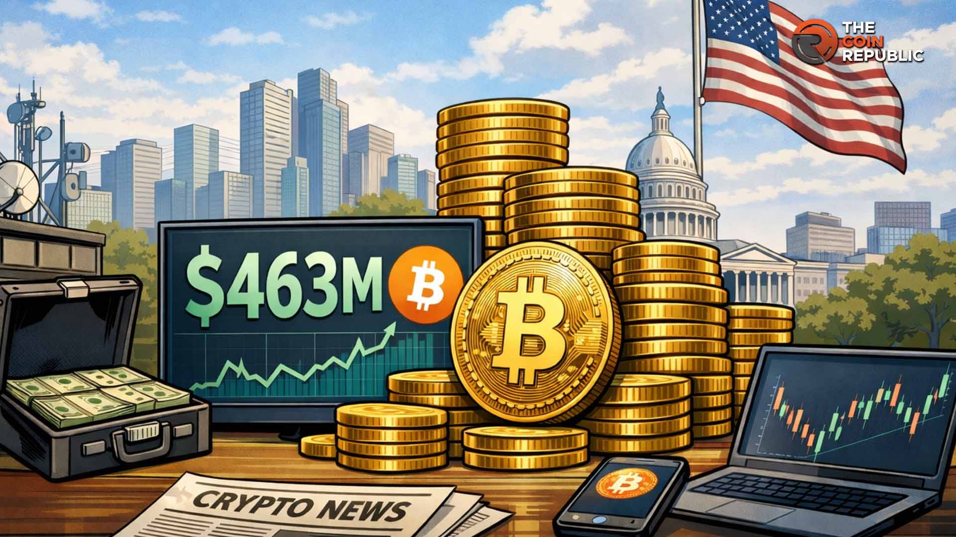 Trump Crypto Firm Now Holds $463M BTC in Bitcoin Treasury