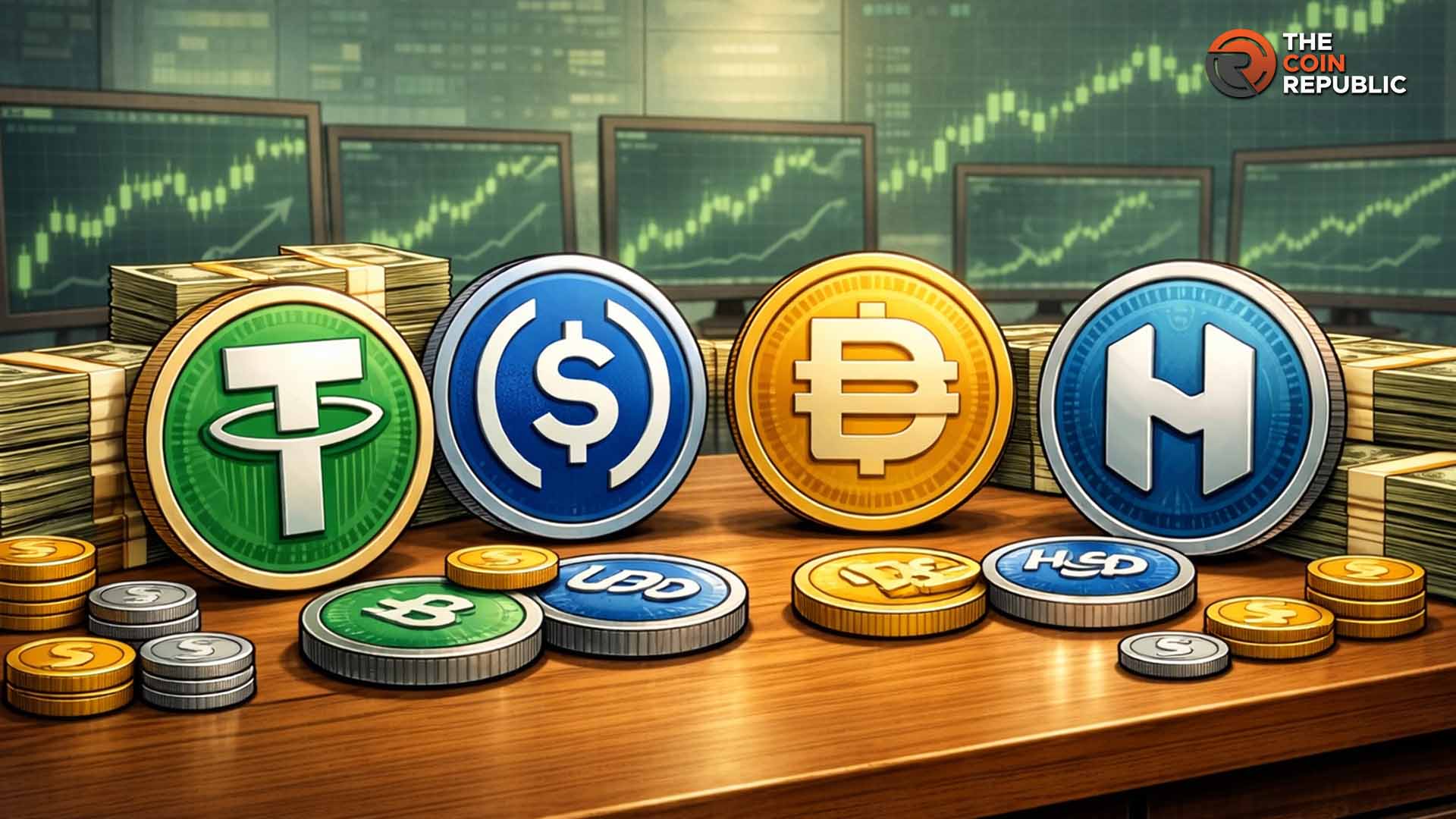 Stablecoins Dominated Q1 Crypto Trading as Market Slowed