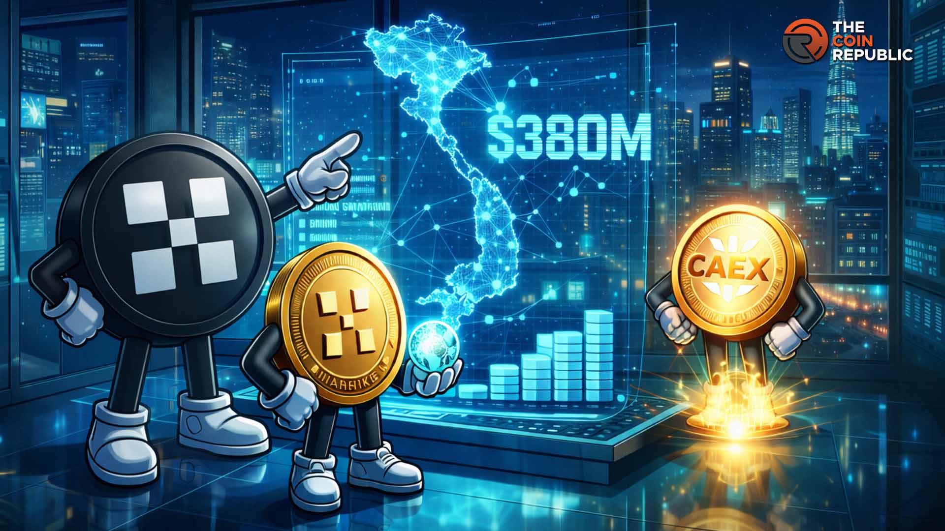 Crypto News: OKX, HashKey Support CAEX’s $380M Vietnam Expansion Plan