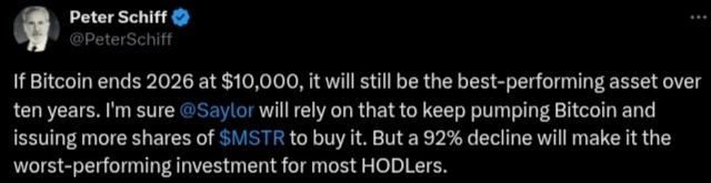 Bitcoin Price Crash to $10K? Peter Schiff Mocks MicroStrategy’s BTC Play